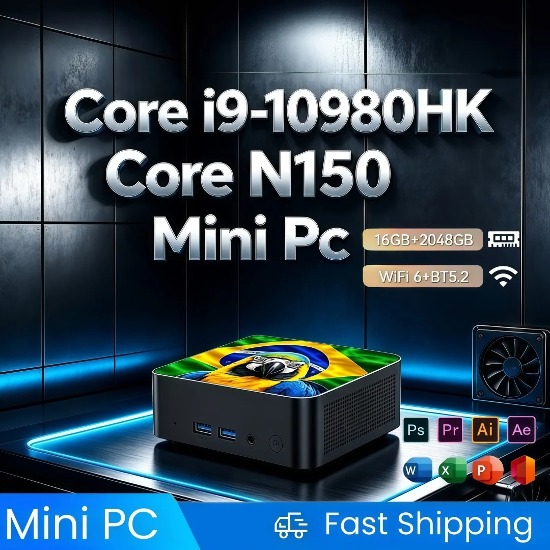 Desk Setup For Office - มินิพีซี I9‑10980HK Core N150 แรม 16GB