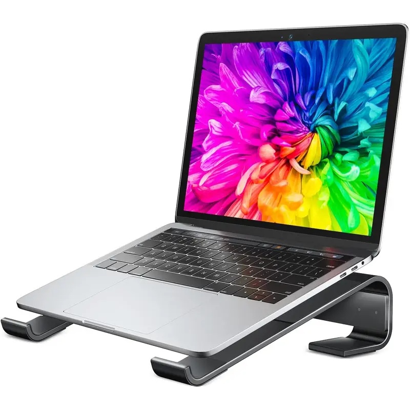 Desk Setup Macbook - ขาตั้งโต๊ะแล็ปท็อปแบบปรับได้ ขาตั้งโน้ตบุ๊คตามหลักสรีรศาสตร์ ใช้งานร่วมกับ MacBook Dell HP