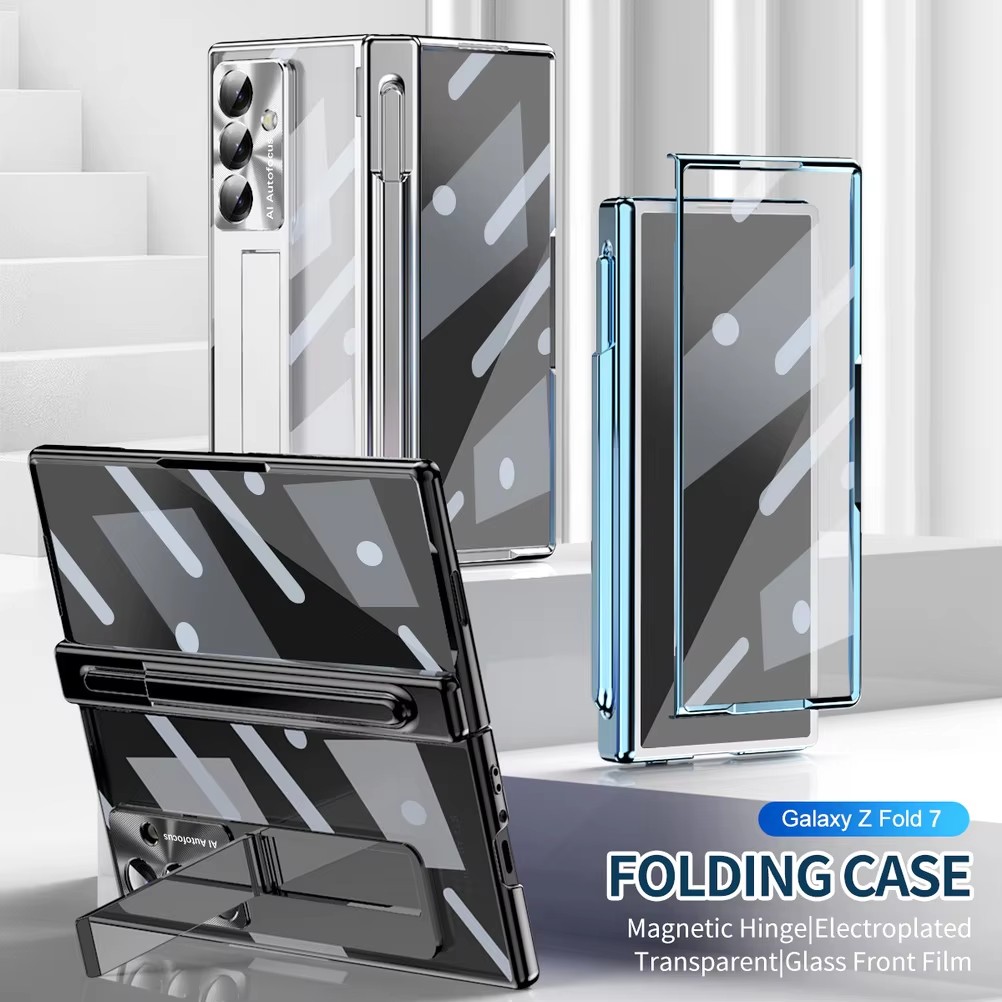 Pen Cup Magnetic - เคสโทรศัพท์พร้อมปากกาสัมผัส สำหรับ Samsung Galaxy Z Fold