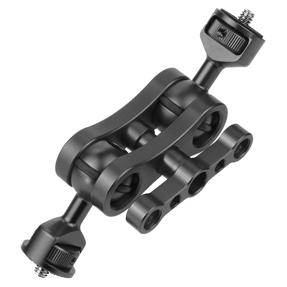Monitor Arm Clamp - ABJG-Double 1/4 Ball Adapter Magic Arm