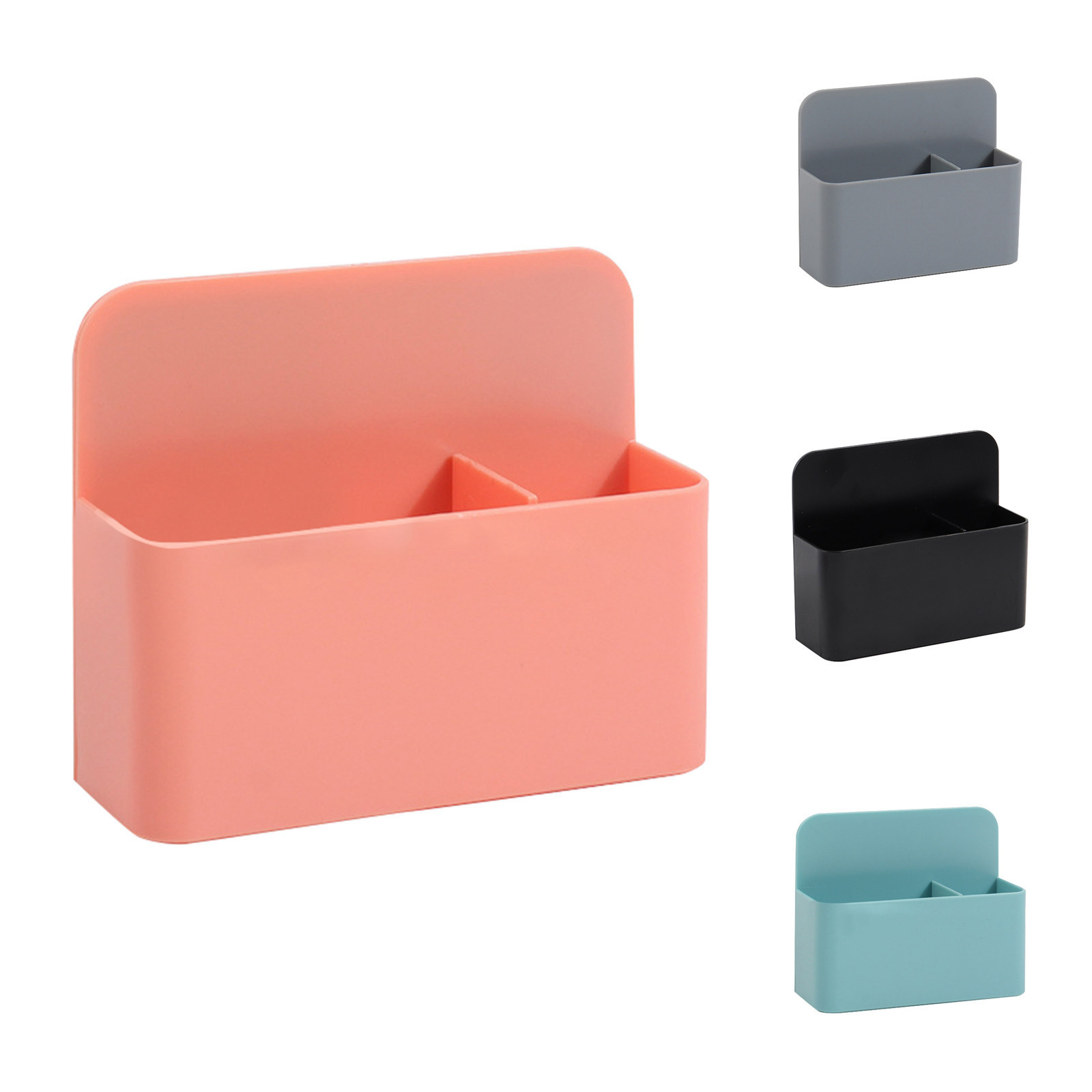 Pen Cup Magnetic - ที่ใส่ปากกาไวท์บอร์ดแม่เหล็กอเนกประสงค์ กล่องเก็บปากกา ยางลบ ปากกามาร์กเกอร์ สำหรับบ้าน สำนักงาน
