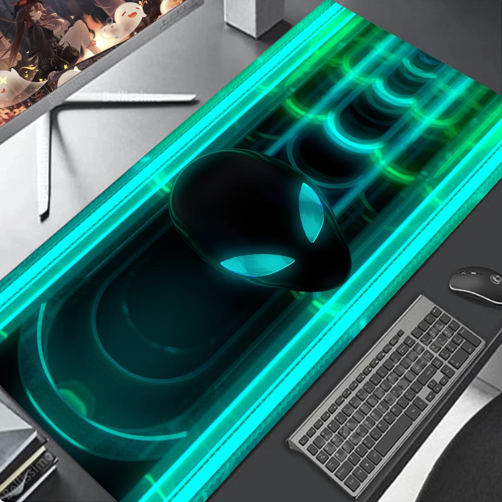 Desk Setup Natural - อะนิเมะเมาส์Pad Dell Gamingการตั้งค่าAnti-Slip AlienwareยางธรรมชาติPCคีย์บอร์ดXXL Pad Almohadilla