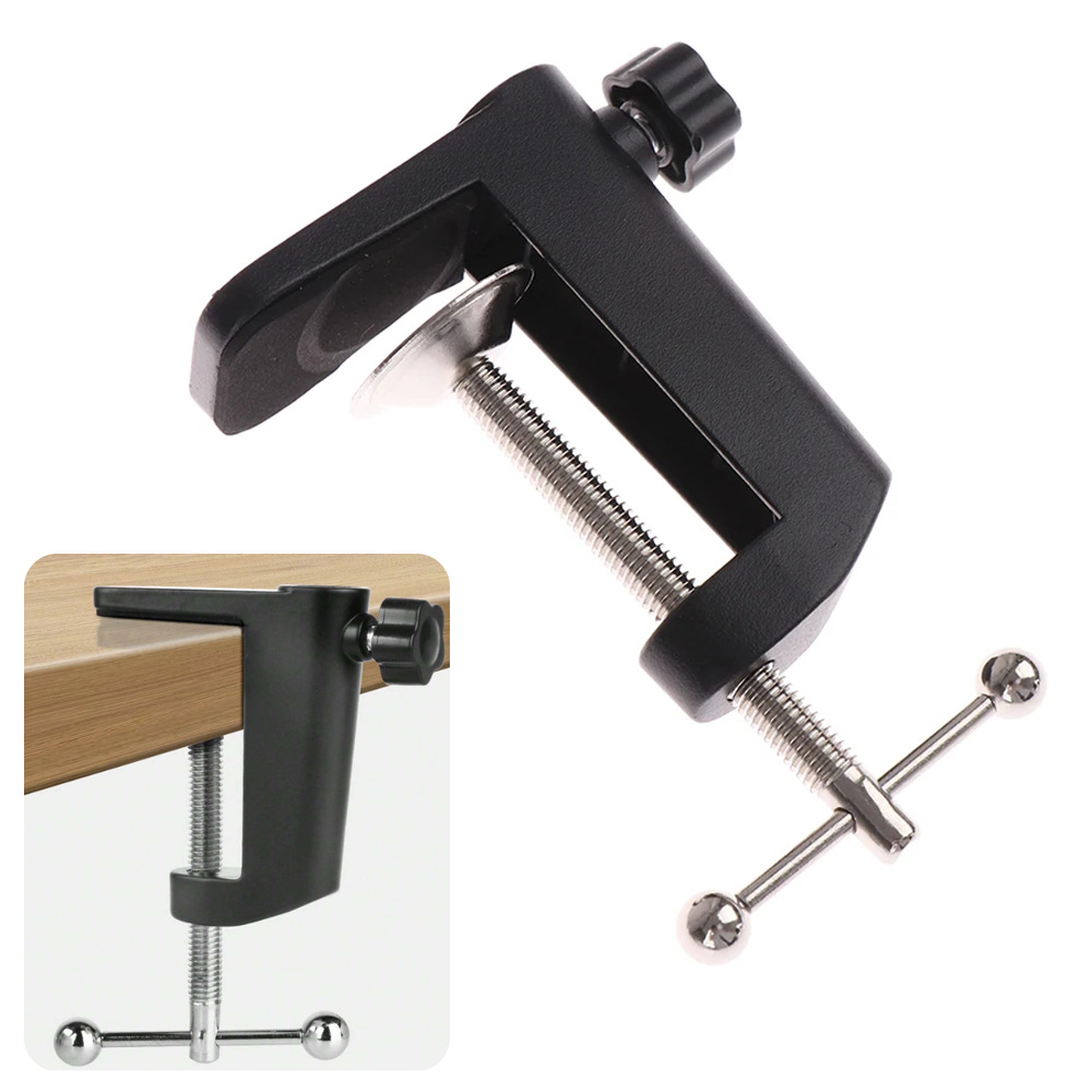 Monitor Arm Clamp - คลิปรูปตัว C โต๊ะโต๊ะ Mount Clamp สําหรับไมโครโฟนบูมกรรไกรขาตั้งผู้ถือตาราง