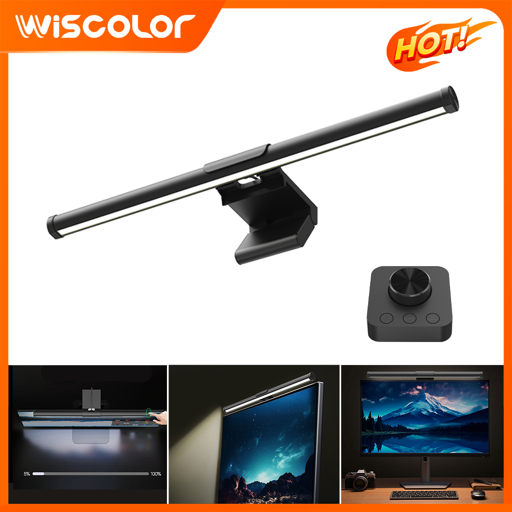 Desk Setup For Office - ไฟตกแต่งจอคอมพิวเตอร์แบบ LED RGB สำหรับเกมมิ่ง ควบคุมผ่านแอพ ติดตั้งง่าย