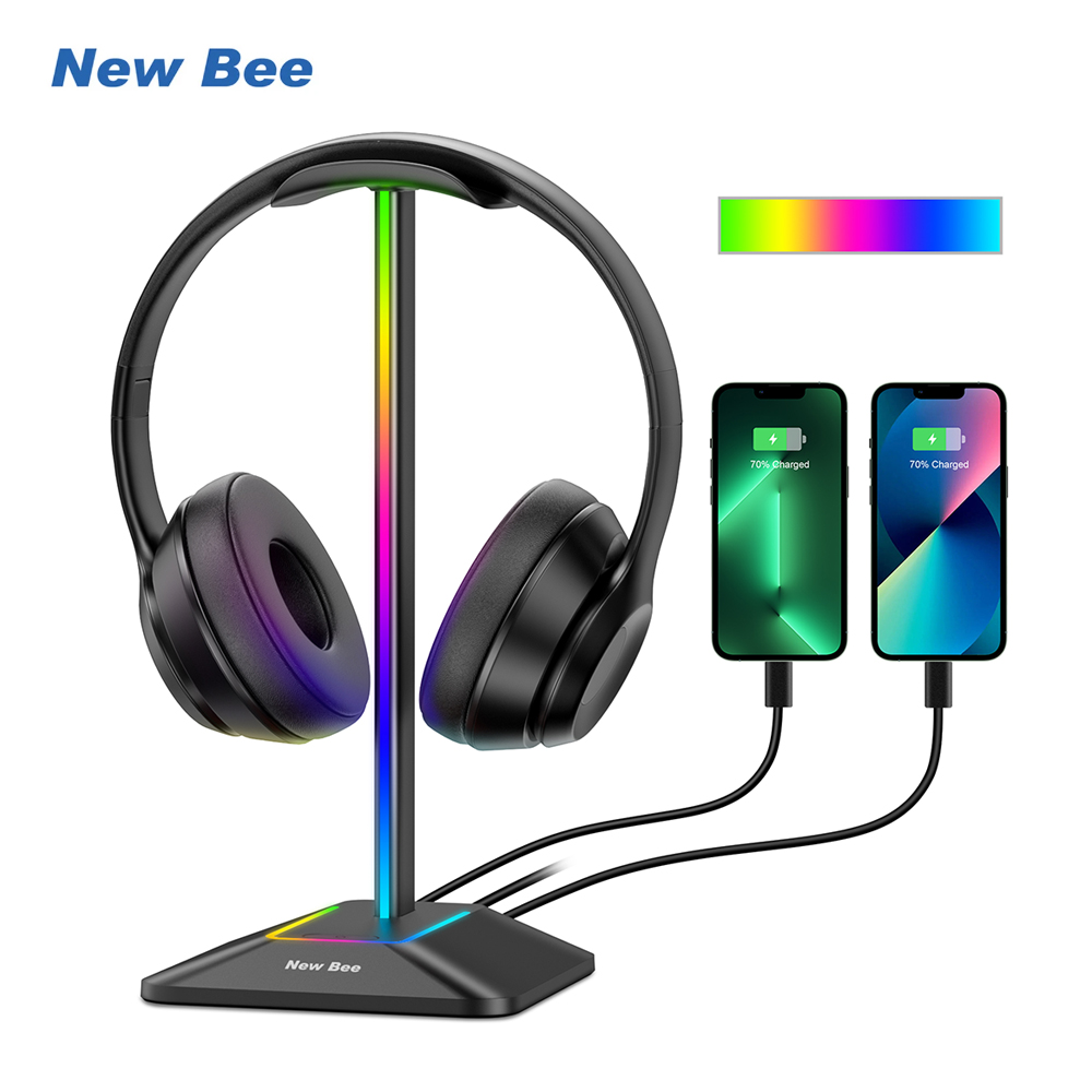 ใหม่ Bee Z8 RGB หูฟัง Stand Ho - Desk Setup Accessories บทวิจารณ์และราคา