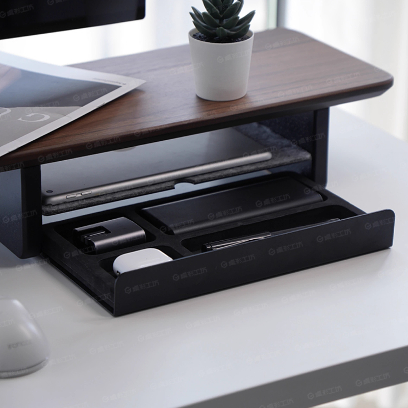 ขาตั้งจอพร้อมลิ้นชักเก็บของ อุ - Desk Setup For Office บทวิจารณ์และราคา