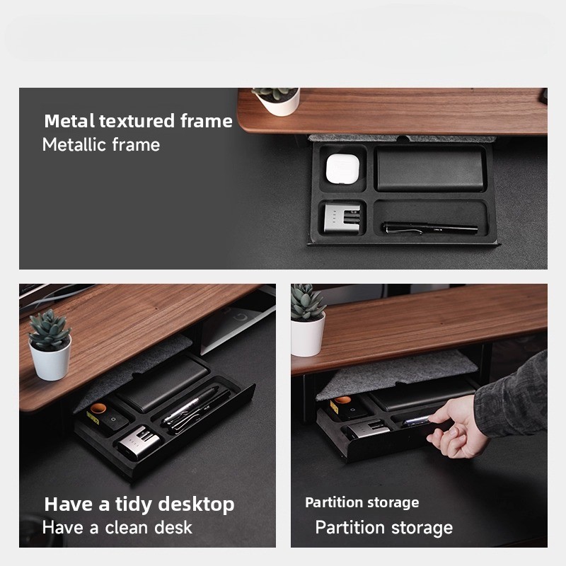 ขาตั้งจอพร้อมลิ้นชักเก็บของ อุ - Desk Setup For Office บทวิจารณ์และราคา