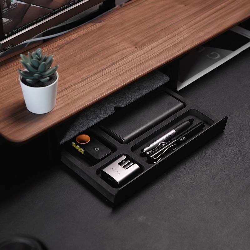 ขาตั้งจอพร้อมลิ้นชักเก็บของ อุ - Desk Setup For Office บทวิจารณ์และราคา
