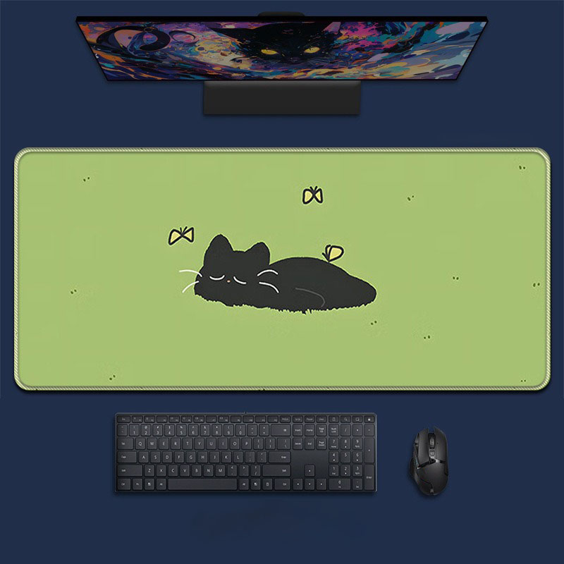 แผ่นรองเมาส์เกมมิ่งขนาดใหญ่ลาย - Desk Setup Natural บทวิจารณ์และราคา