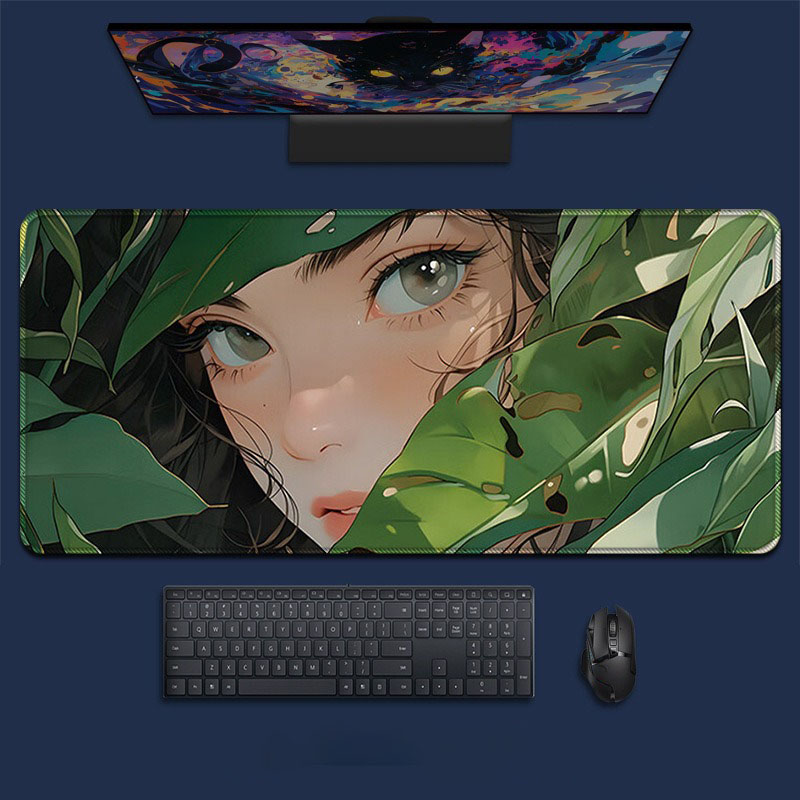 แผ่นรองเมาส์เกมมิ่งขนาดใหญ่ลาย - Desk Setup Natural บทวิจารณ์และราคา