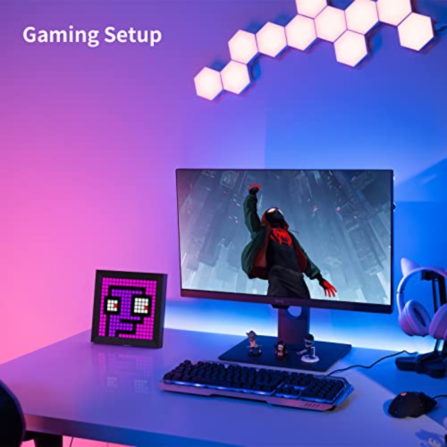 แผงแสดงผลพิกเซลไฟ LED เหมาะสำห - Desk Setup Gaming บทวิจารณ์และราคา
