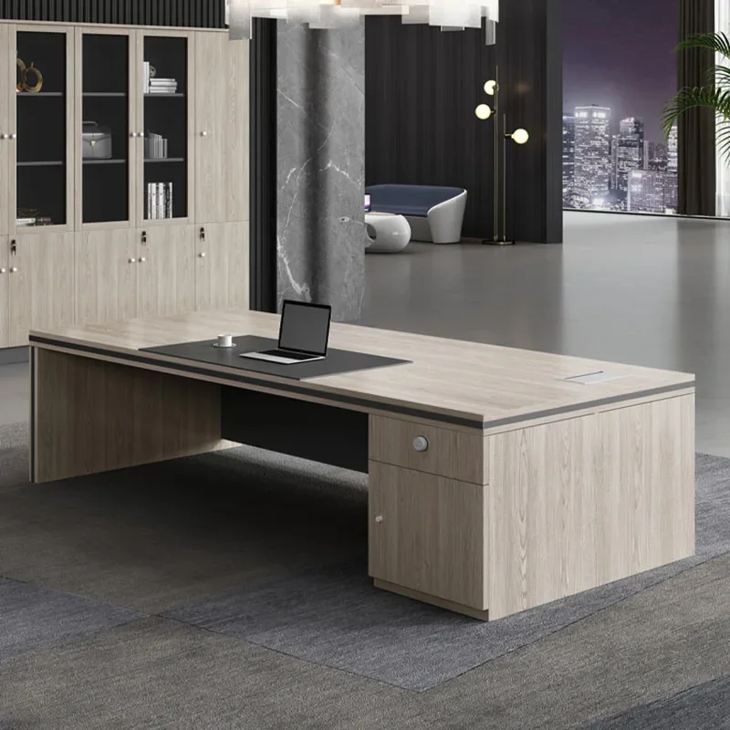 โต๊ะทำงาน โต๊ะผู้บริหาร โต๊ะสำ - Desk Setup For Studying บทวิจารณ์และราคา