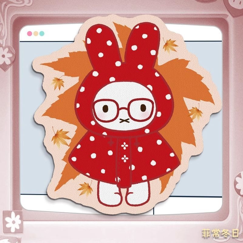 แผ่นรองเมาส์หนังลายมิฟฟี่พร้อม - Desk Setup For Office บทวิจารณ์และราคา