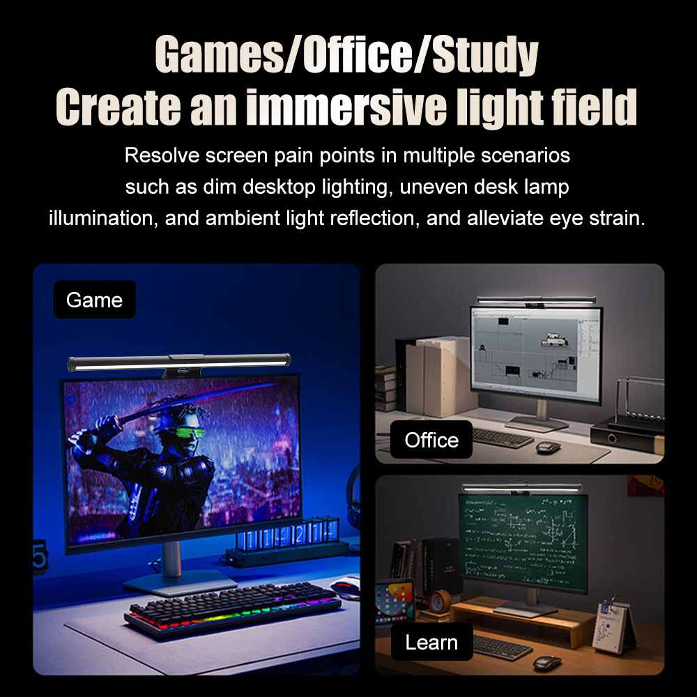 ไฟ LED แบบติดตั้งได้ ปรับความส - Desk Setup On Bed บทวิจารณ์และราคา