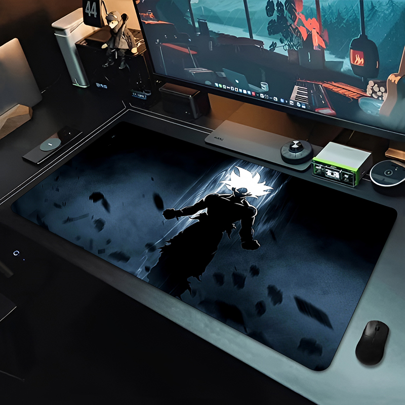 แผ่นรองเมาส์อนิเมะ DBZ สีดำ ลา - Desk Setup Accessories บทวิจารณ์และราคา
