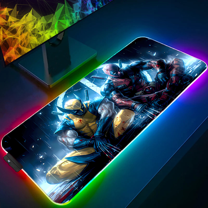 แผ่นรองเมาส์ LED สำหรับเล่นเกม - Desk Setup Accessories บทวิจารณ์และราคา