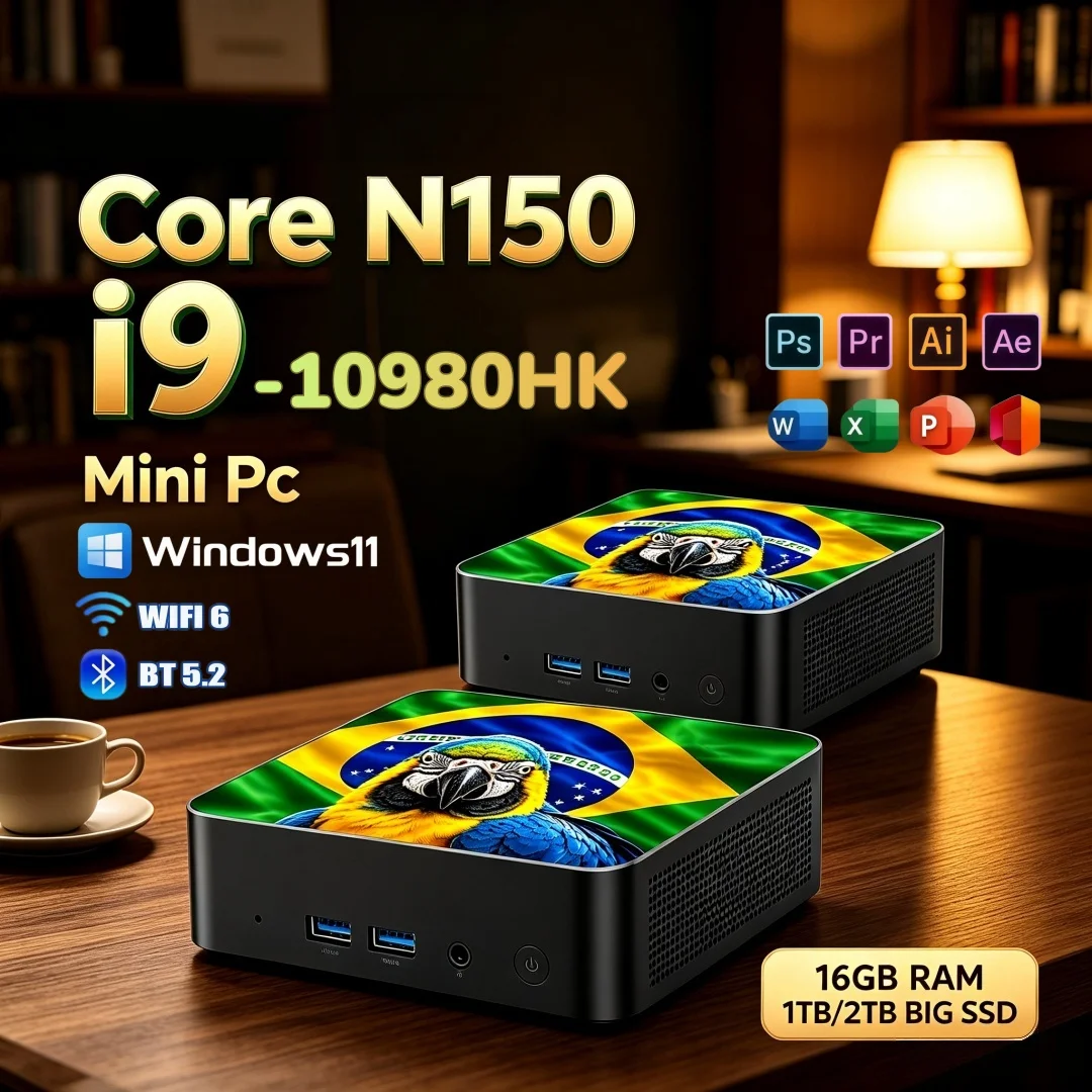 มินิพีซี I9‑10980HK Core N150  - Desk Setup For Office บทวิจารณ์และราคา