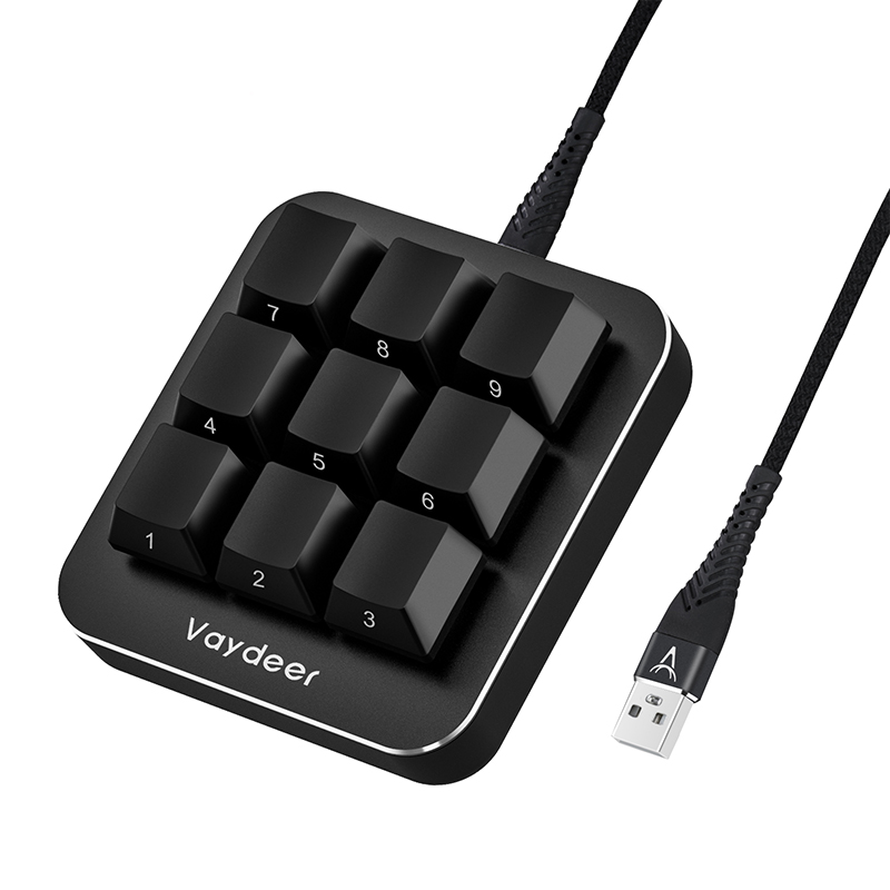 แป้นพิมพ์มัลติฟังก์ชั่น9ปุ่มตั - Desk Setup Programmer บทวิจารณ์และราคา