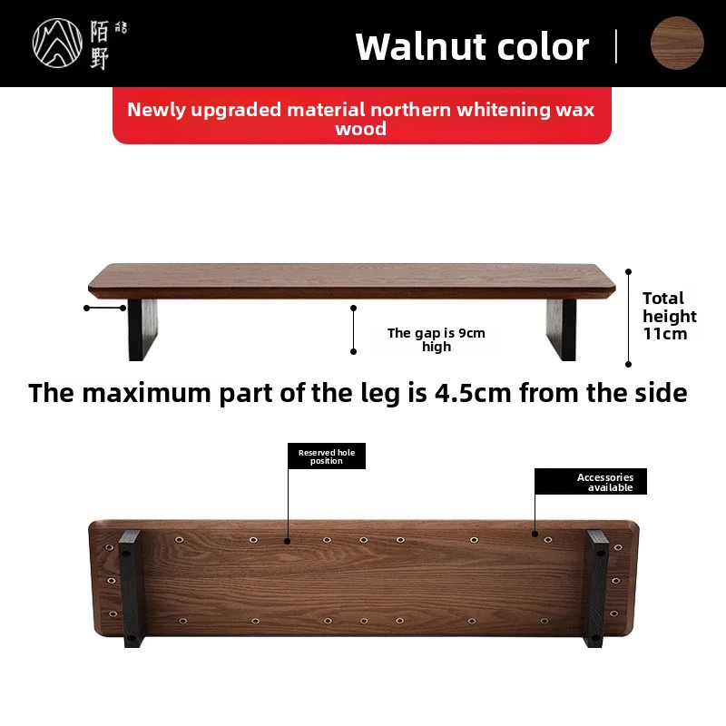 แท่นวางจอคอมพิวเตอร์ไม้จริง ชั - Desk Setup For Office บทวิจารณ์และราคา