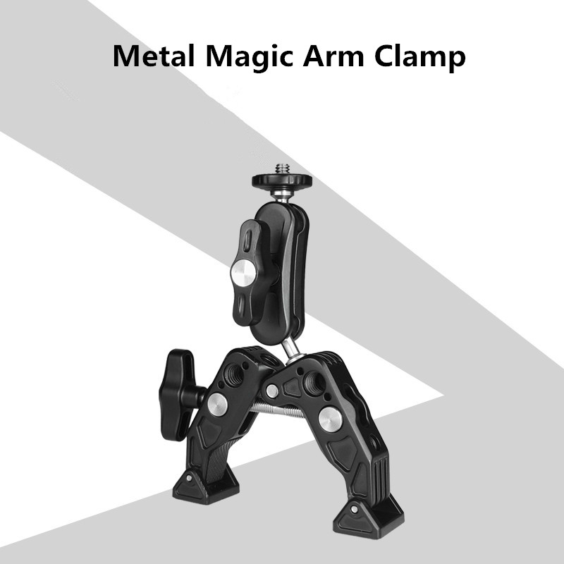 โลหะ Super Clamp 360 หัว Magic - Monitor Arm Clamp บทวิจารณ์และราคา