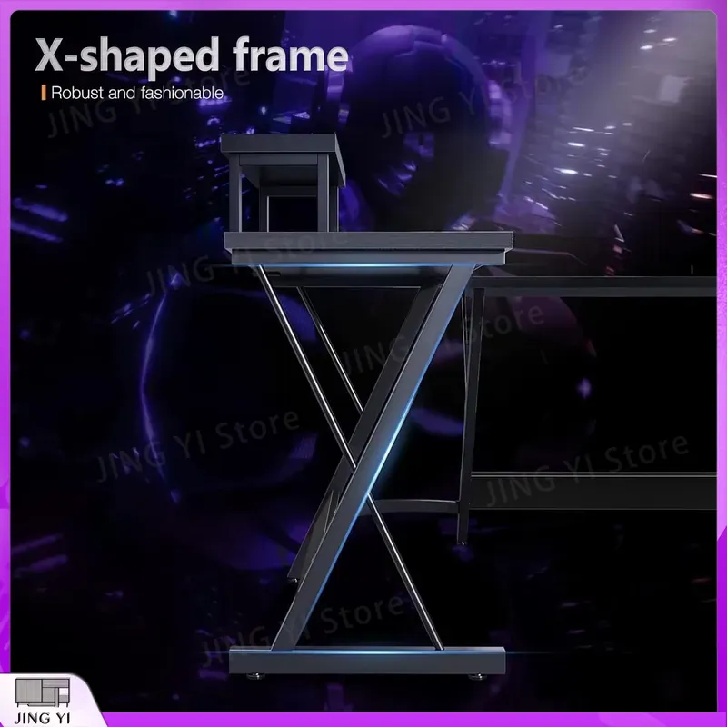 โต๊ะเล่นเกมรูปตัว L พร้อมขาตั้ - L Shaped Desk Setup บทวิจารณ์และราคา