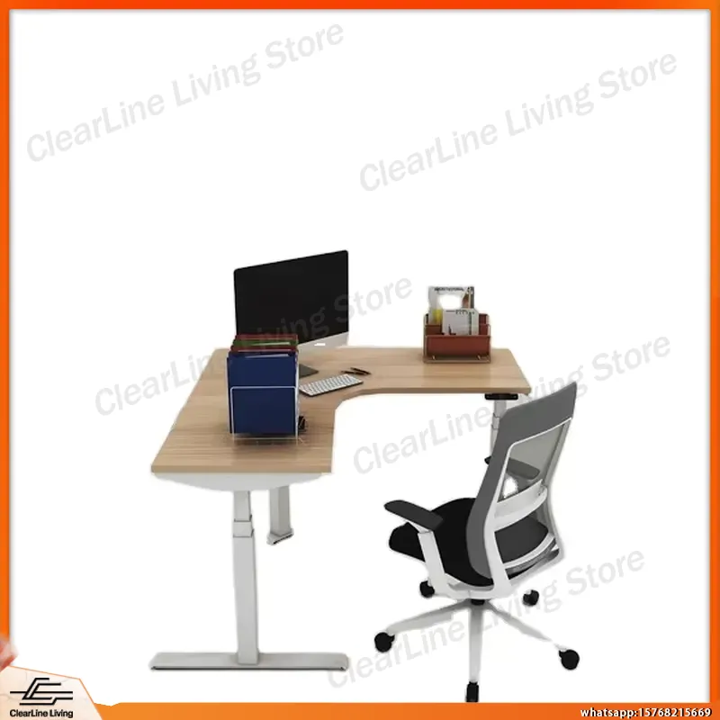 โต๊ะเกมมิ่งปรับระดับความสูงได้ - L Shaped Desk Setup บทวิจารณ์และราคา