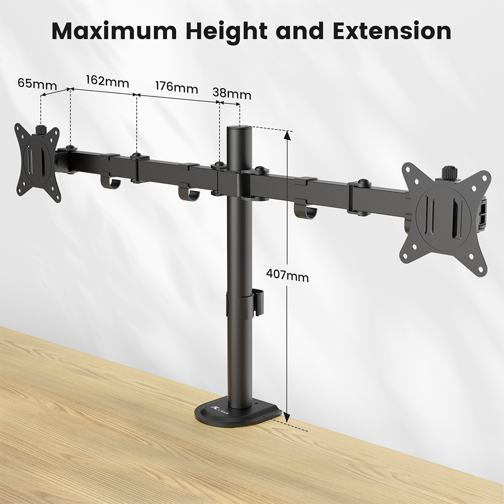 ACGAM MDS-1D ขาตั้งจอภาพคู่, ข - Monitor Arm Clamp บทวิจารณ์และราคา