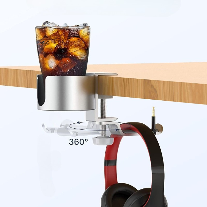 360 °   ที่วางหูฟังแบบหมุนได้พ - Desk Setup For Office บทวิจารณ์และราคา