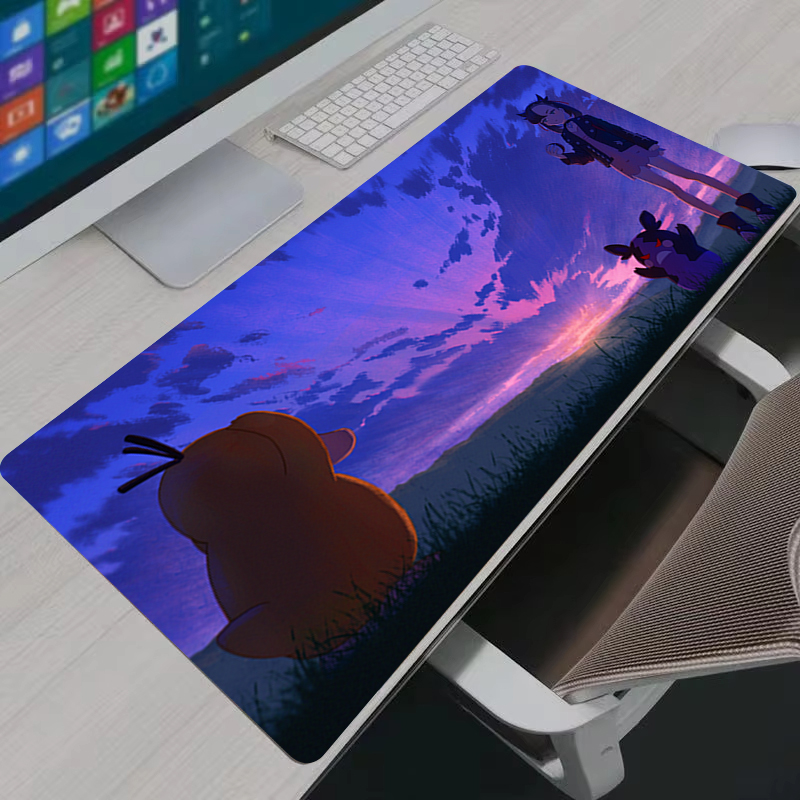 แผ่นรองเมาส์อะนิเมะ P-Pokemon  - Desk Setup Accessories บทวิจารณ์และราคา