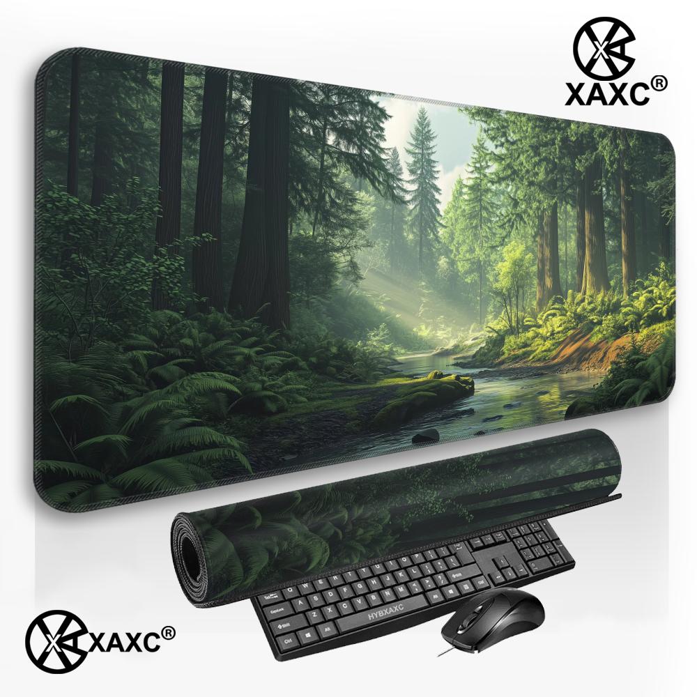 แผ่นรองเมาส์ Forest Escape XXL - Desk Setup Natural บทวิจารณ์และราคา