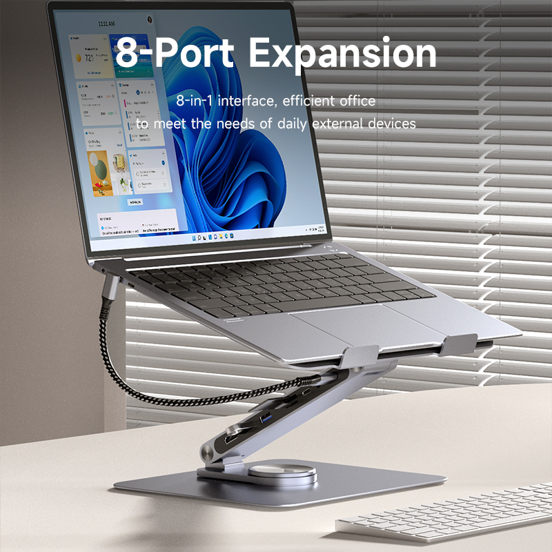 Hagibis ขาตั้งแล็ปท็อปอลูมิเนี - Desk Setup Macbook บทวิจารณ์และราคา