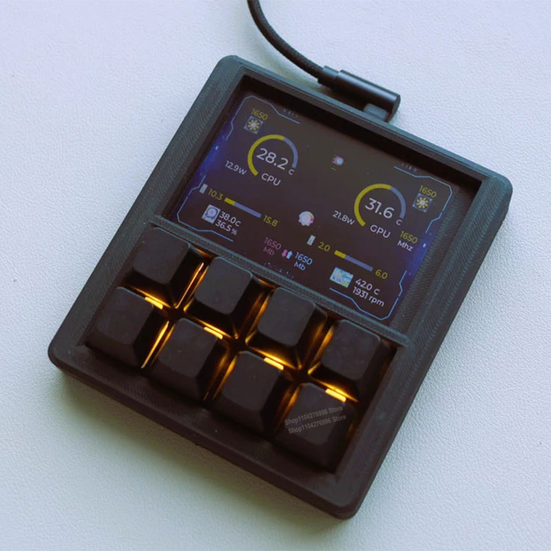 คีย์บอร์ด DIY แบบตั้งโต๊ะ โปรแ - Desk Setup Programmer บทวิจารณ์และราคา