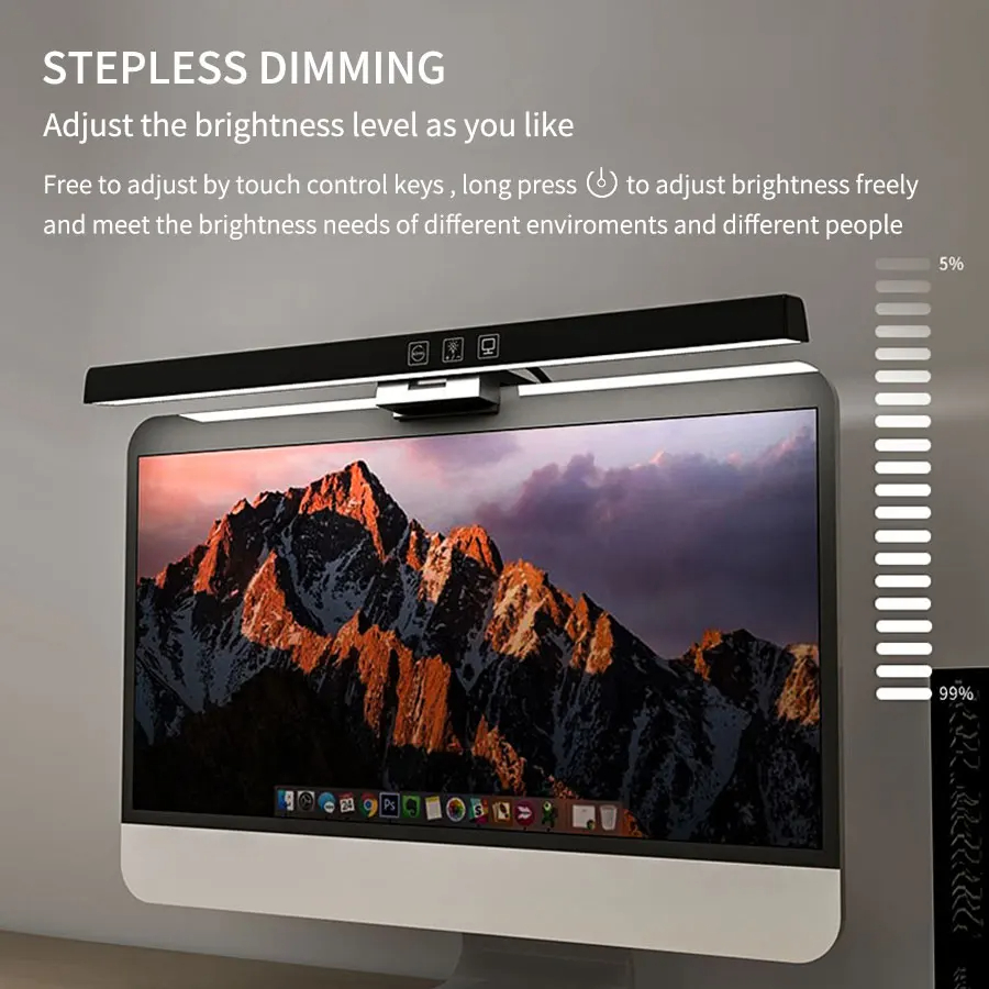 ไฟ LED สำหรับจอคอมพิวเตอร์ ขนา - Desk Setup On Bed บทวิจารณ์และราคา
