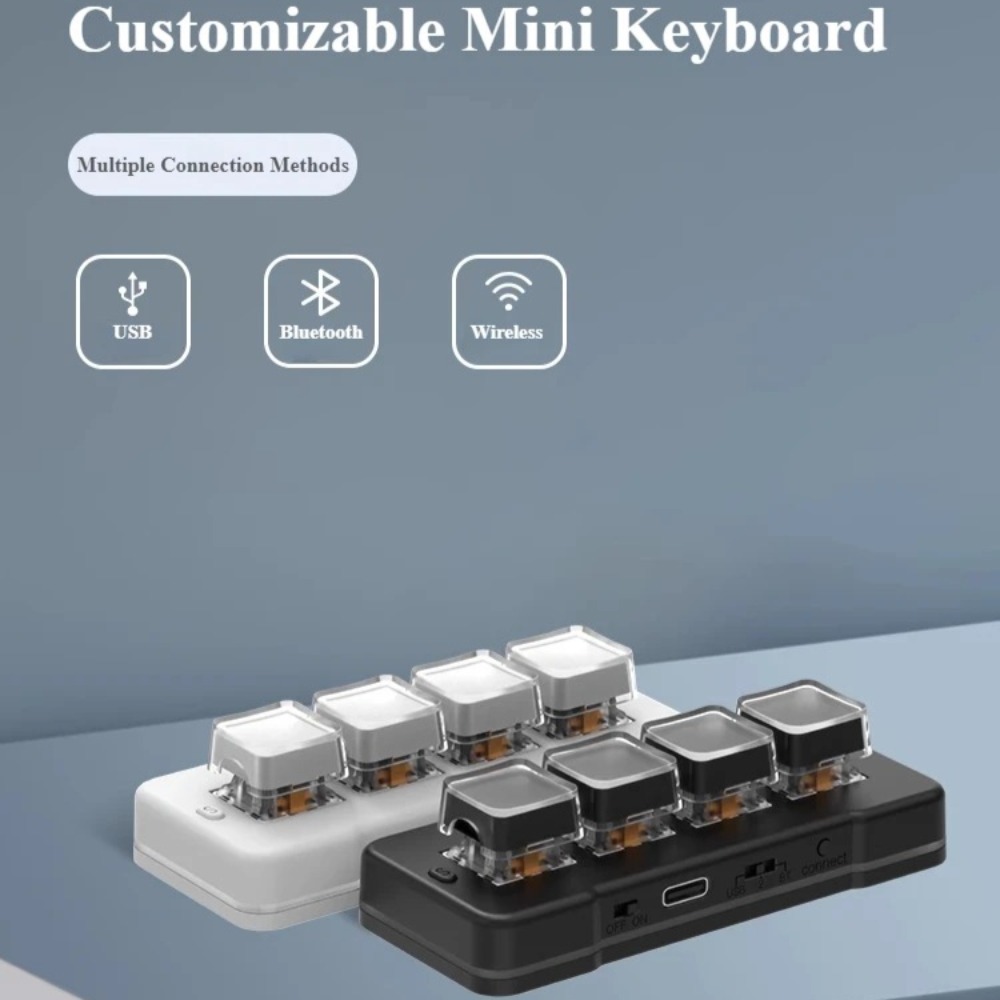 MK424Pro 4-Key Wireless Mini ค - Desk Setup Programmer บทวิจารณ์และราคา