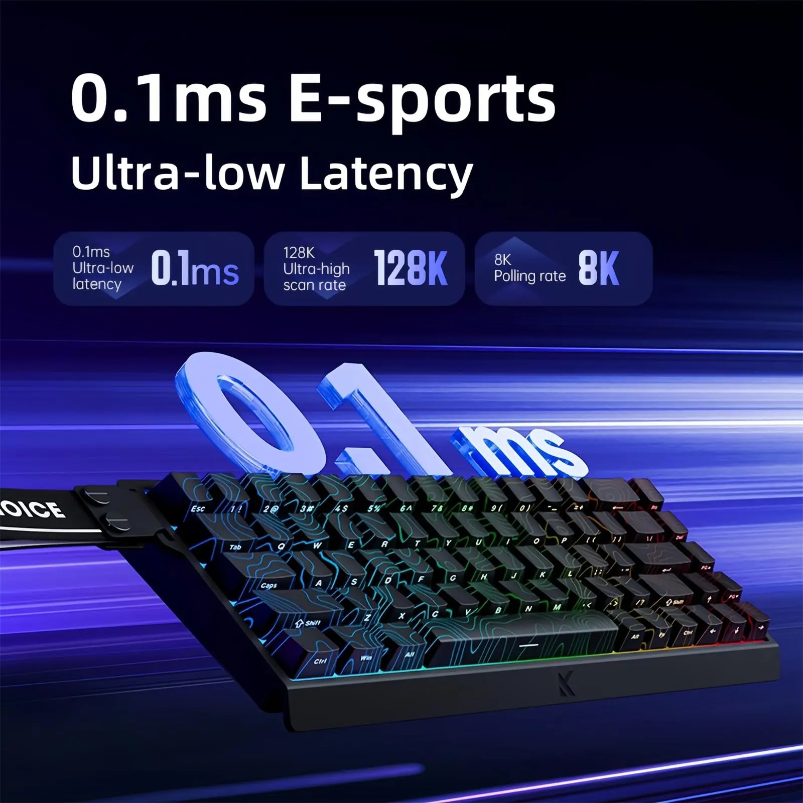 คีย์บอร์ดเกมมิ่ง MCHOSE ACE 68 - Desk Setup Programmer บทวิจารณ์และราคา