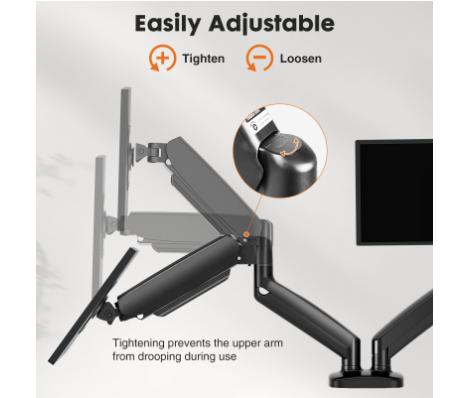 ขาตั้งจอคู่แบบแขนยืดหดได้, ขาต - Monitor Arm Clamp บทวิจารณ์และราคา