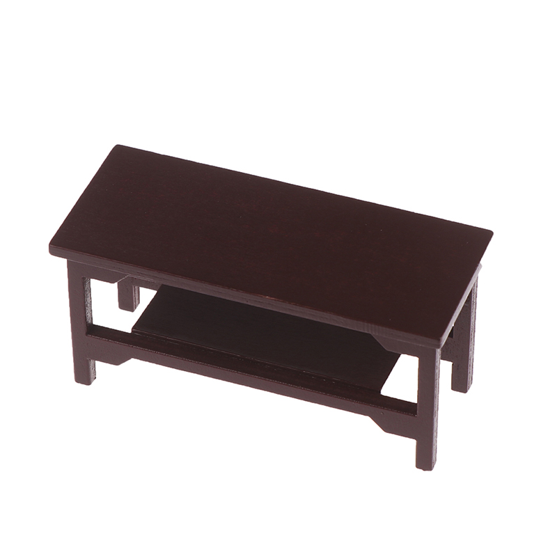 ใหม่ 1/12 ตุ๊กตาจิ๋ว โต๊ะกาแฟไ - Desk Setup Retro บทวิจารณ์และราคา