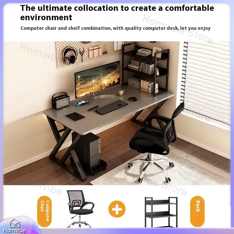 โต๊ะคอมพิวเตอร์ไม้สไตล์โมเดิร์ - L Shaped Desk Setup บทวิจารณ์และราคา