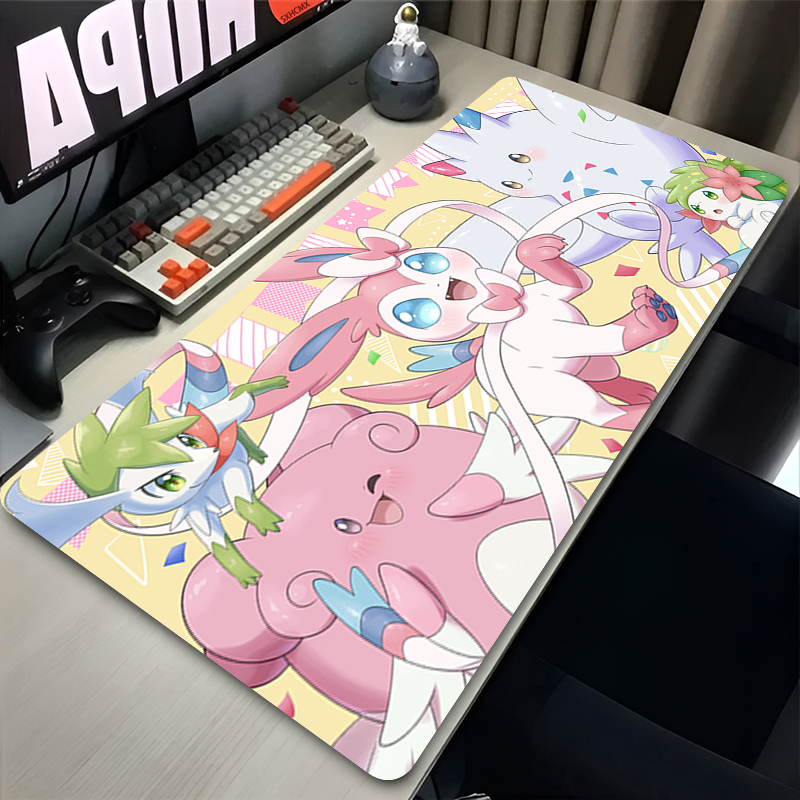 แผ่นรองเมาส์สีชมพูขนาดใหญ่ XXL - Desk Setup Accessories บทวิจารณ์และราคา
