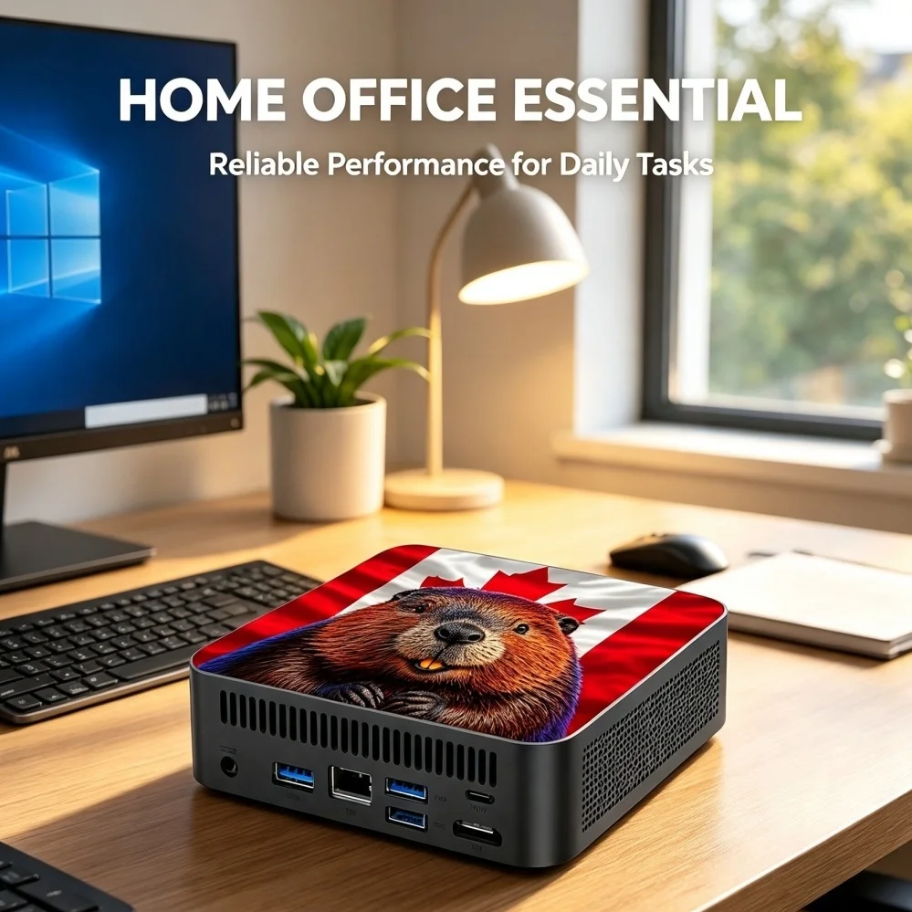 มินิพีซี คอมพิวเตอร์ตั้งโต๊ะสไ - Desk Setup For Office บทวิจารณ์และราคา