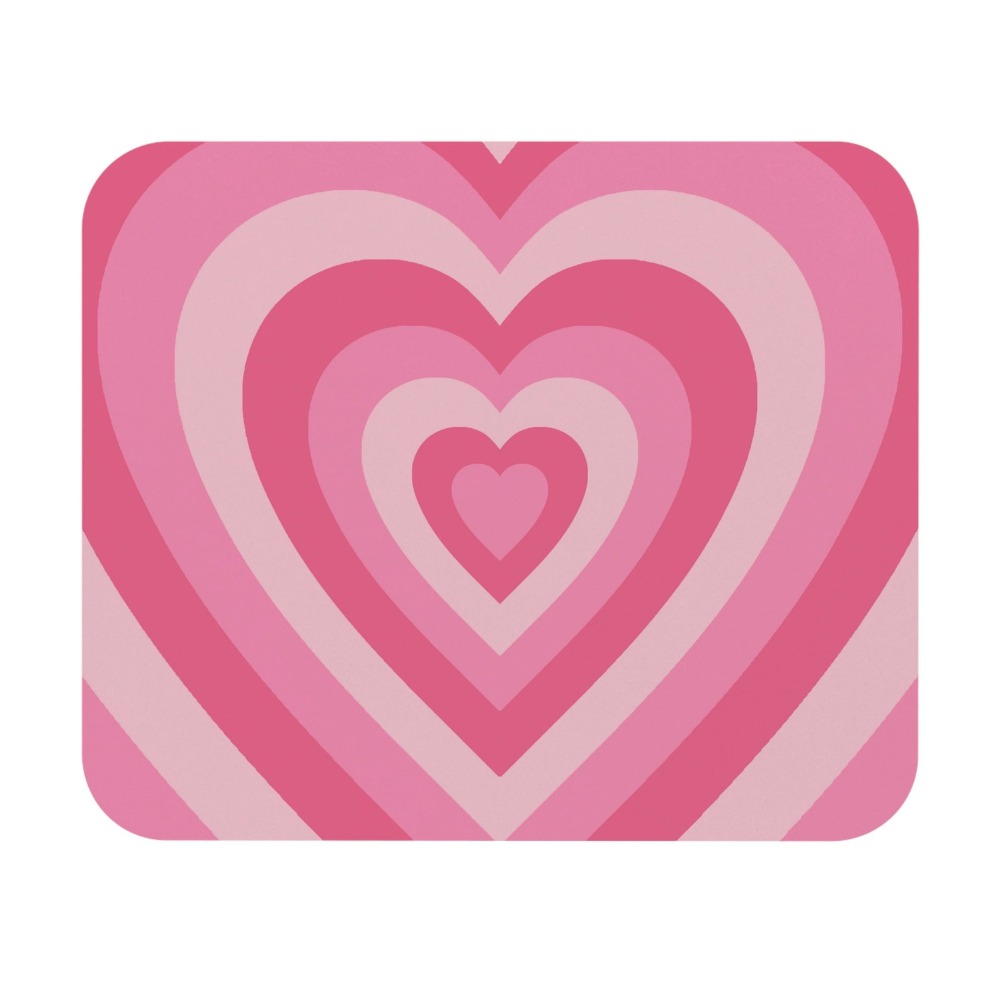 แผ่นรองเมาส์รูปหัวใจสไตล์เรโทร - Desk Setup Girly บทวิจารณ์และราคา
