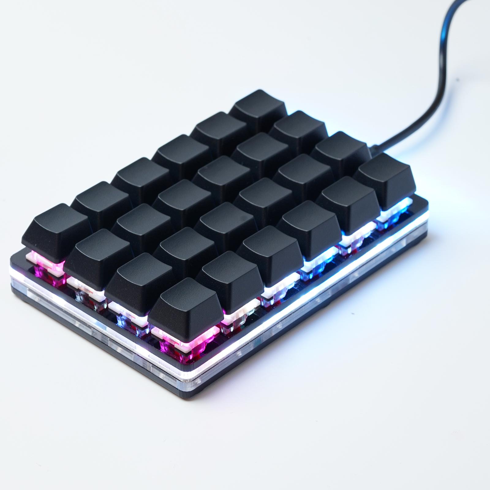 มินิยูเอสบีคีย์บอร์ดแบบกลไกแบบ - Desk Setup Programmer บทวิจารณ์และราคา