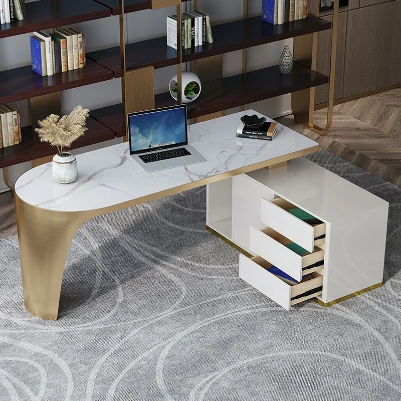 โต๊ะทำงานผู้บริหารสไตล์ยุโรป โ - Desk Setup For Office บทวิจารณ์และราคา