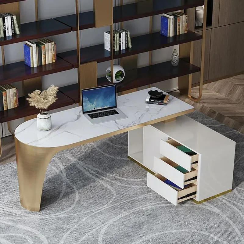 โต๊ะทำงานผู้บริหารสไตล์ยุโรป โ - Desk Setup For Office บทวิจารณ์และราคา